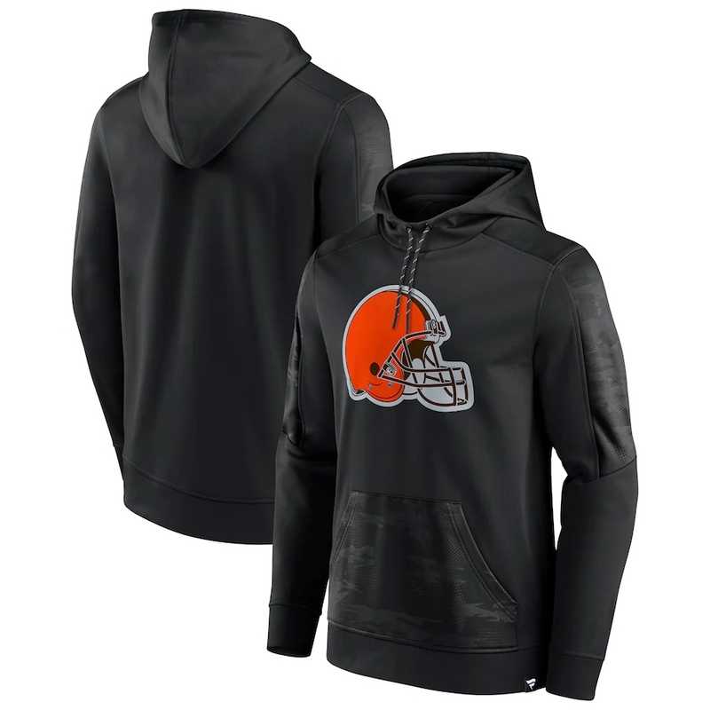 Cleveland Browns Fanatics Branded On The Ball Pullover Hoodie Black,We sell and wholesale Cleveland Browns Fanatics Branded On The Ball Pullover Hoodie Black on line form chian!